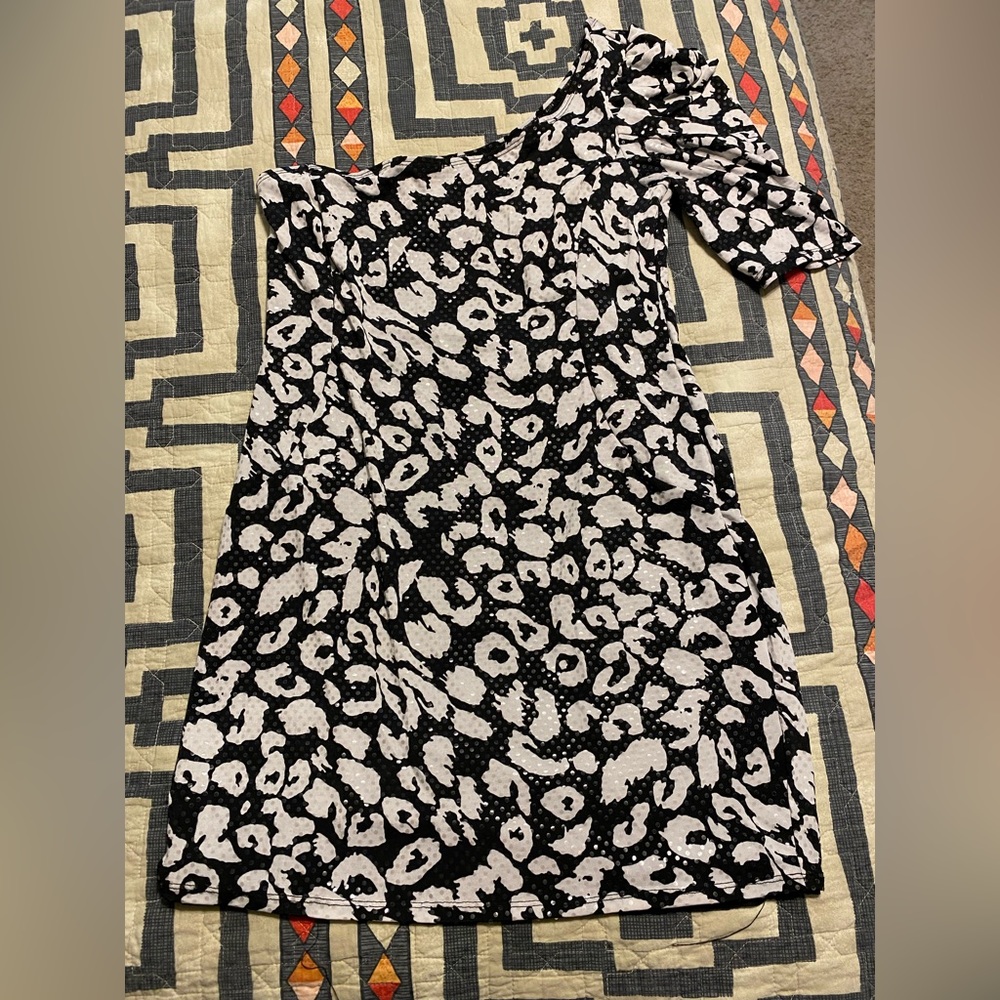 Torrid Pink Label One Shoulder Body Con Dress Size 1